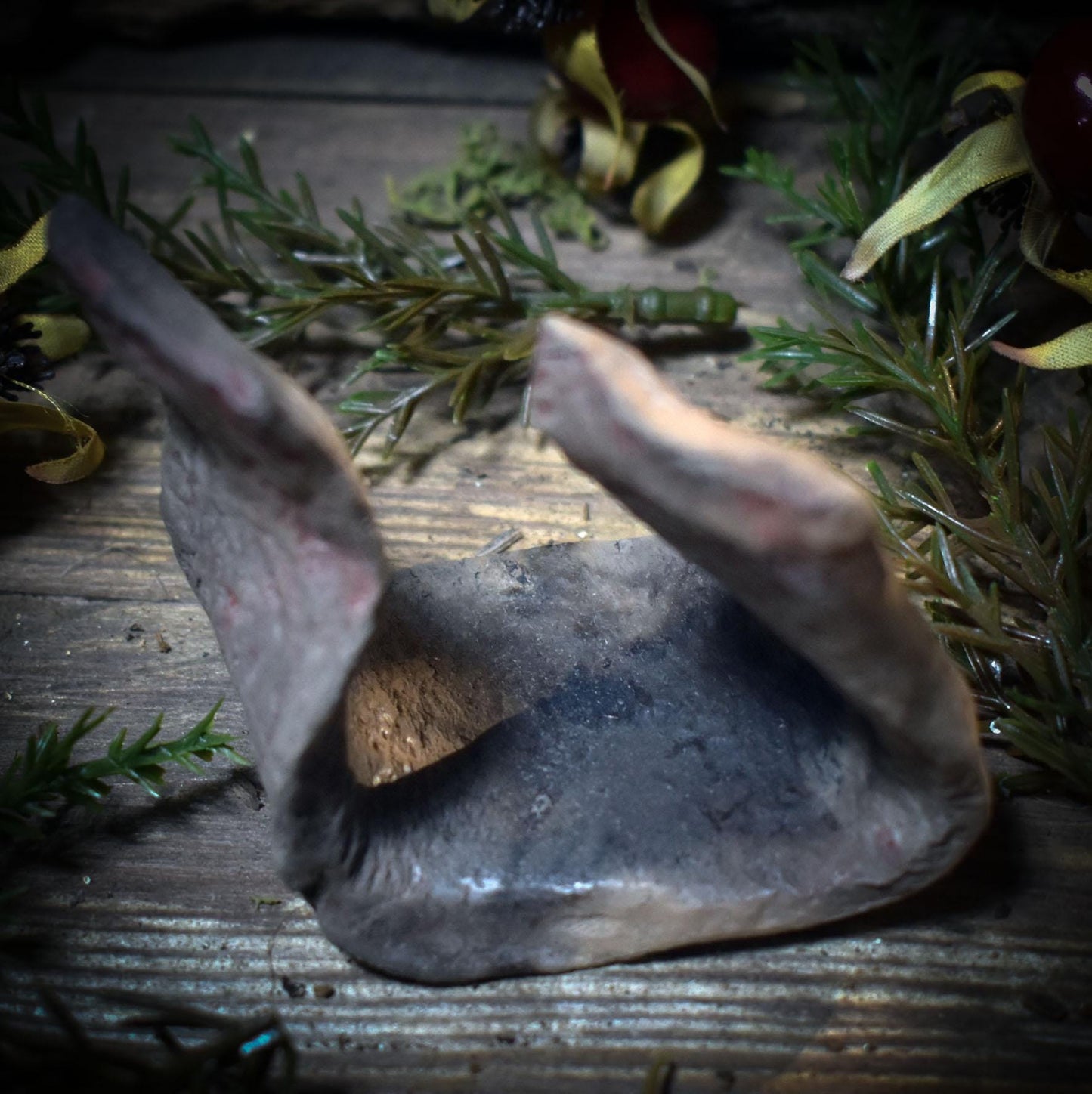 Rustikale Serviettenringe im 4er Set – Traditionell gebrannter Ton für deine Festtafel - Art.Nr.:SRT002