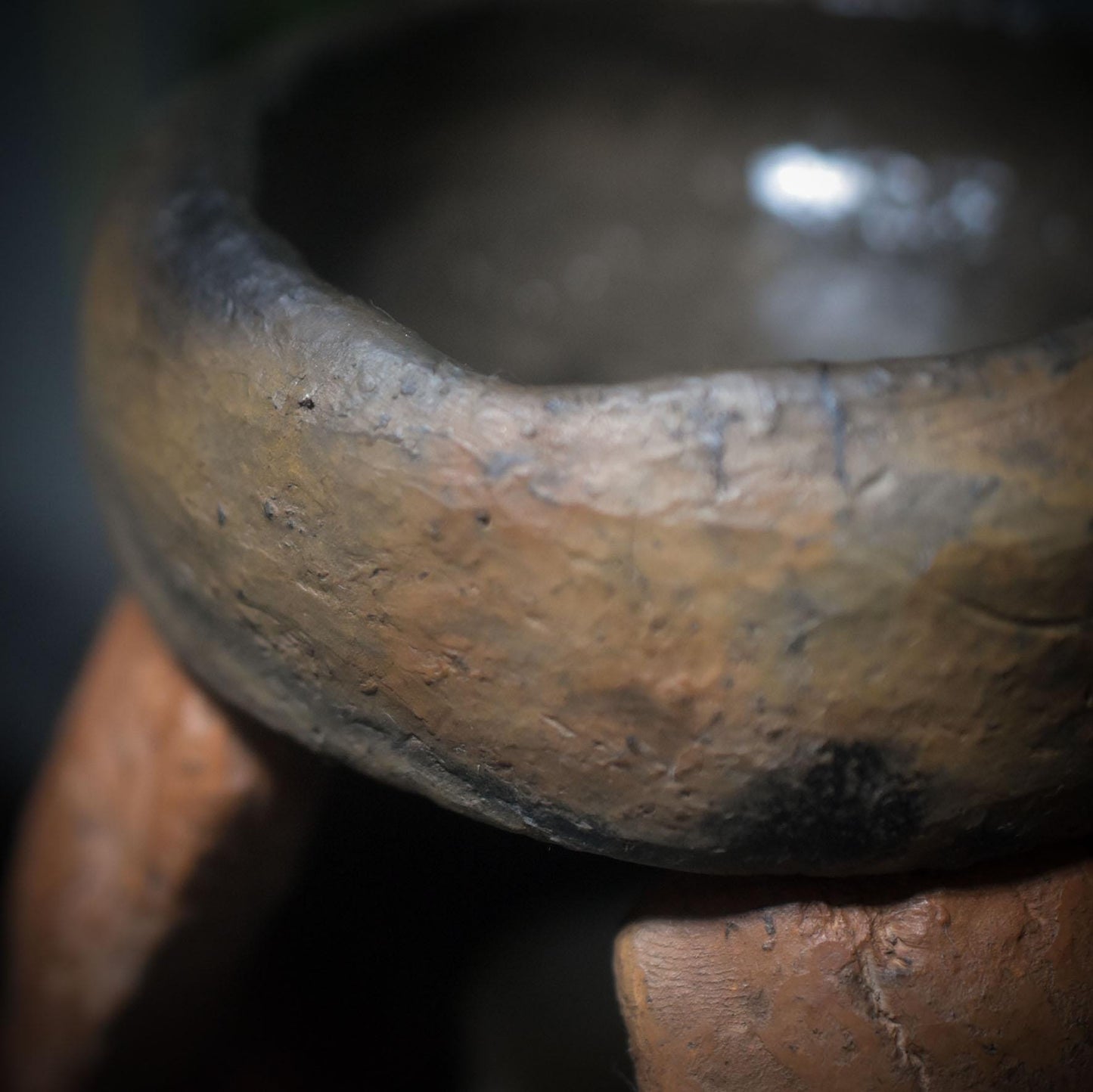 Vielseitiges 4-in-1 Räucherstövchen – Handgefertigte Rauchbrandkunst - Duftlampe/Teelichthalter/Räucherschale/Stövchen - Art.Nr.: RÄG051