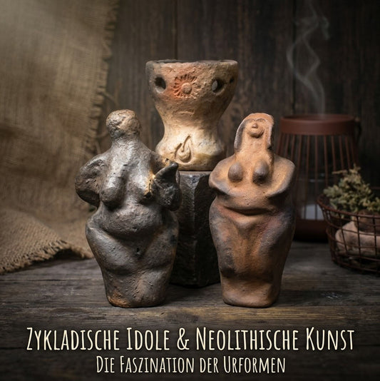 Zykladische Idole und neolithische Kunst: Die Faszination der Urformen in Ton
