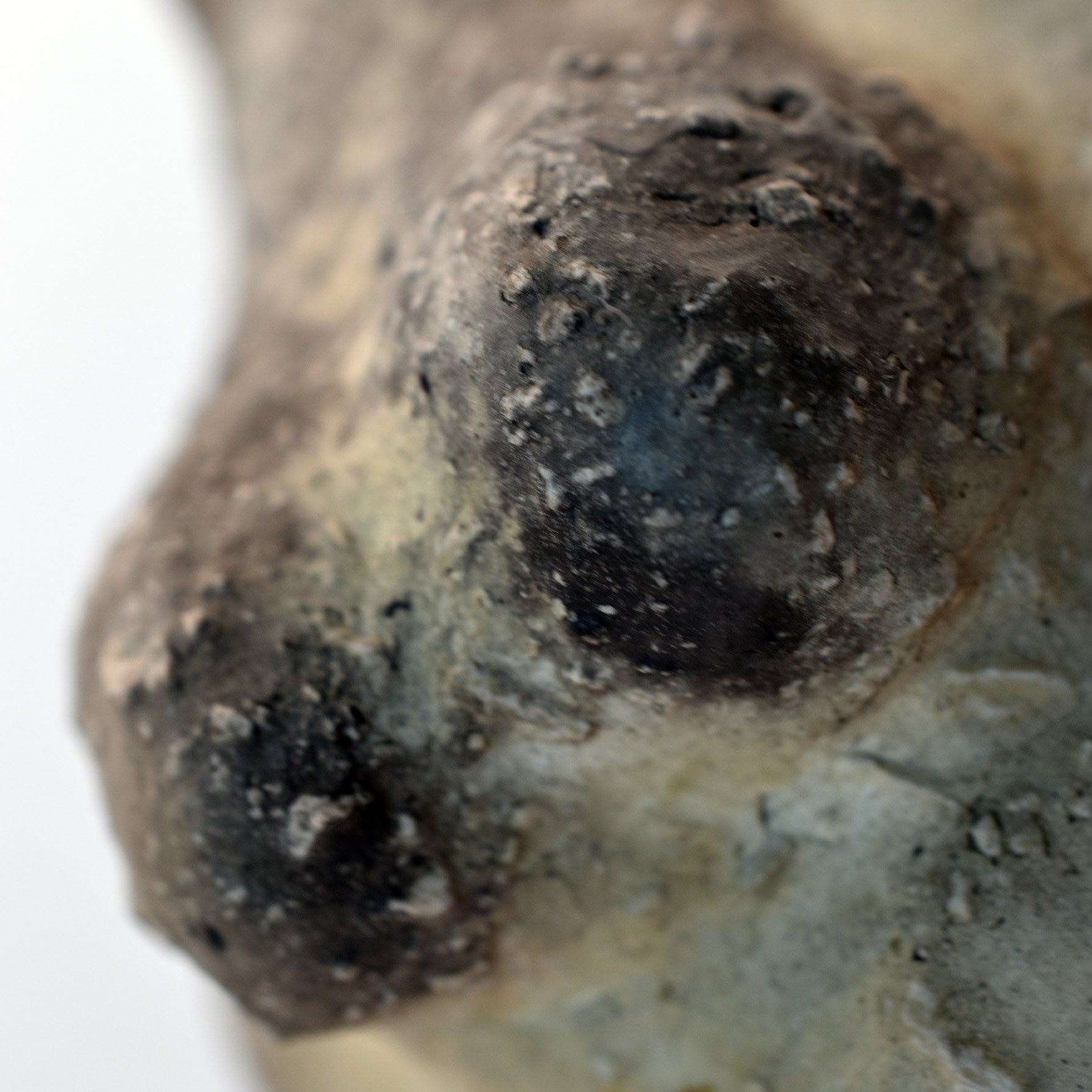 Venus handgefertigte Skulptur, Goddess Fruchtbarkeitsgöttin aus Ton, Rauchbrand, Pagan spirituelle Dekoration