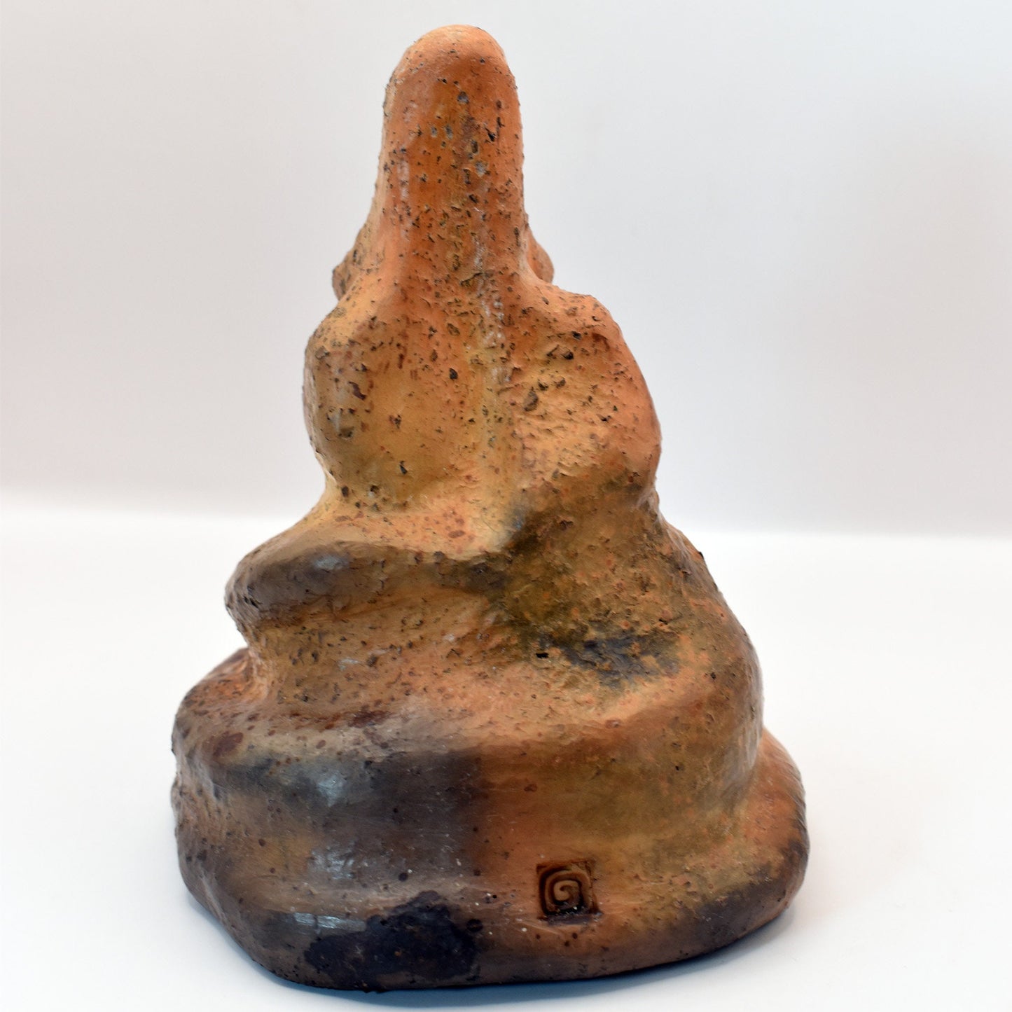 Lady of Avalon Ton-Skulptur - König Artus Sage, Glastonbury Tor, England - Rauchbrand-Kunstwerk - spirituelle Reise, mystisches Ambiente