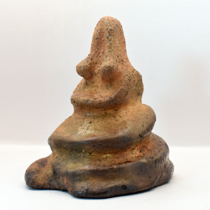 Lady of Avalon Ton-Skulptur - König Artus Sage, Glastonbury Tor, England - Rauchbrand-Kunstwerk - spirituelle Reise, mystisches Ambiente