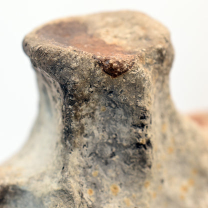 Handgefertigte Venus Statue aus Ton – Rauchbrandkunstwerk symbolisierend das Matriarchat und die Fruchtbarkeit, Schwangerschaft