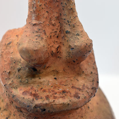 Lady of Avalon Ton-Skulptur - König Artus Sage, Glastonbury Tor, England - Rauchbrand-Kunstwerk - spirituelle Reise, mystisches Ambiente