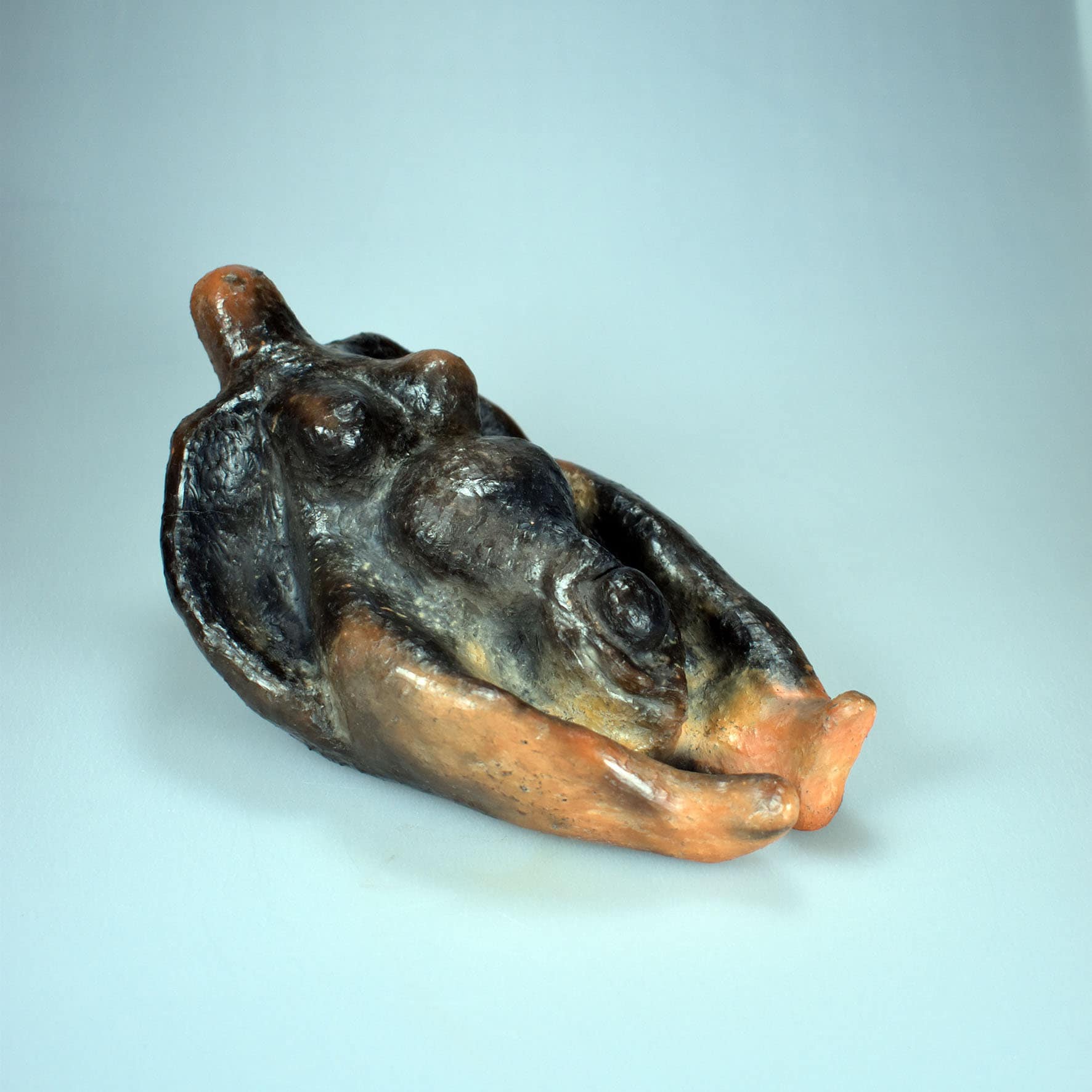 Handgefertigte Venus Statuette aus Ton - Traditionelle Kunst ideal als Geschenk bei Kinderwunsch, Schwangerschaft und Geburt