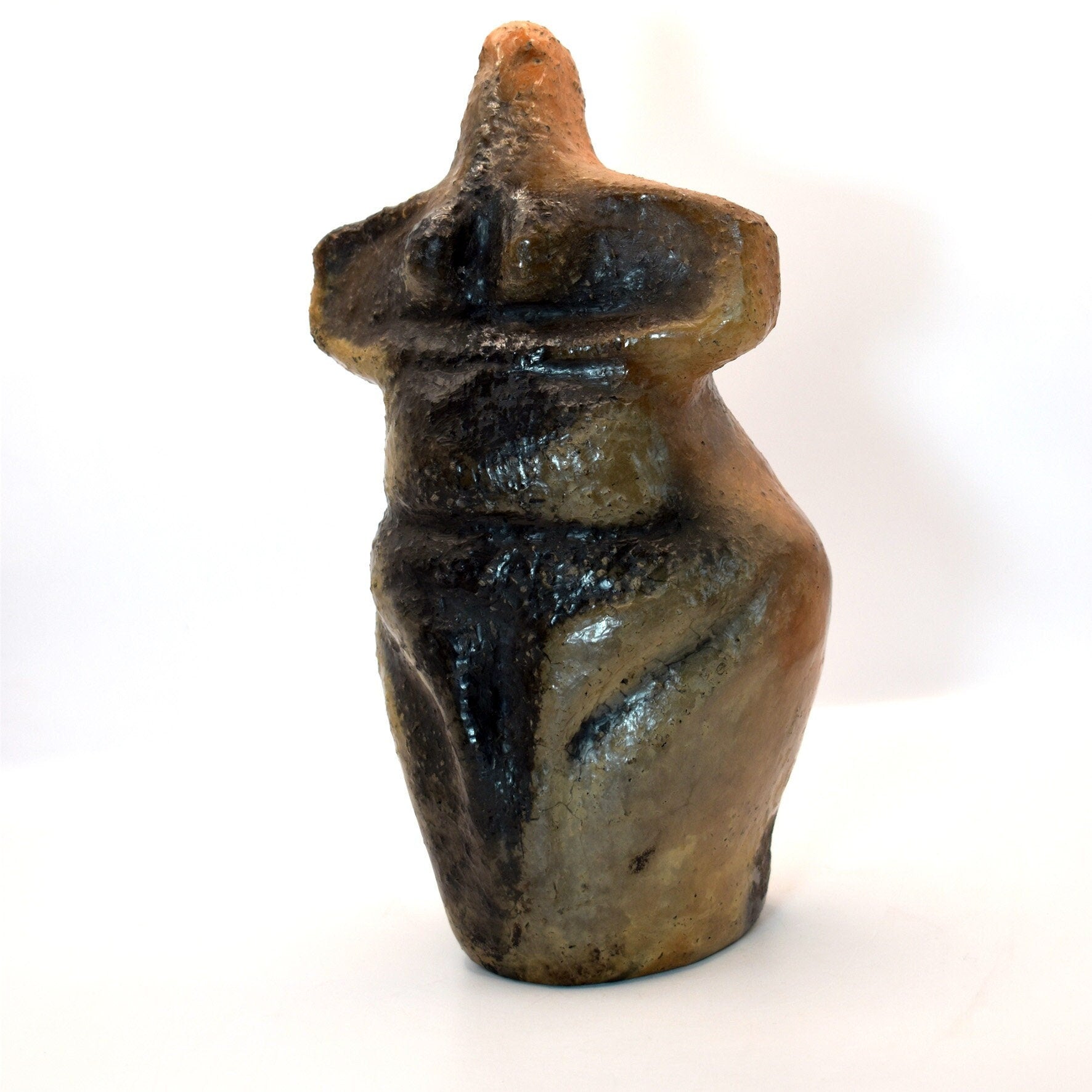 Handgefertigte Venus Skulptur aus Ton - Traditionelle Kunst, ideal als Geschenk für Paare mit Kinderwunsch und Schwangerschaft