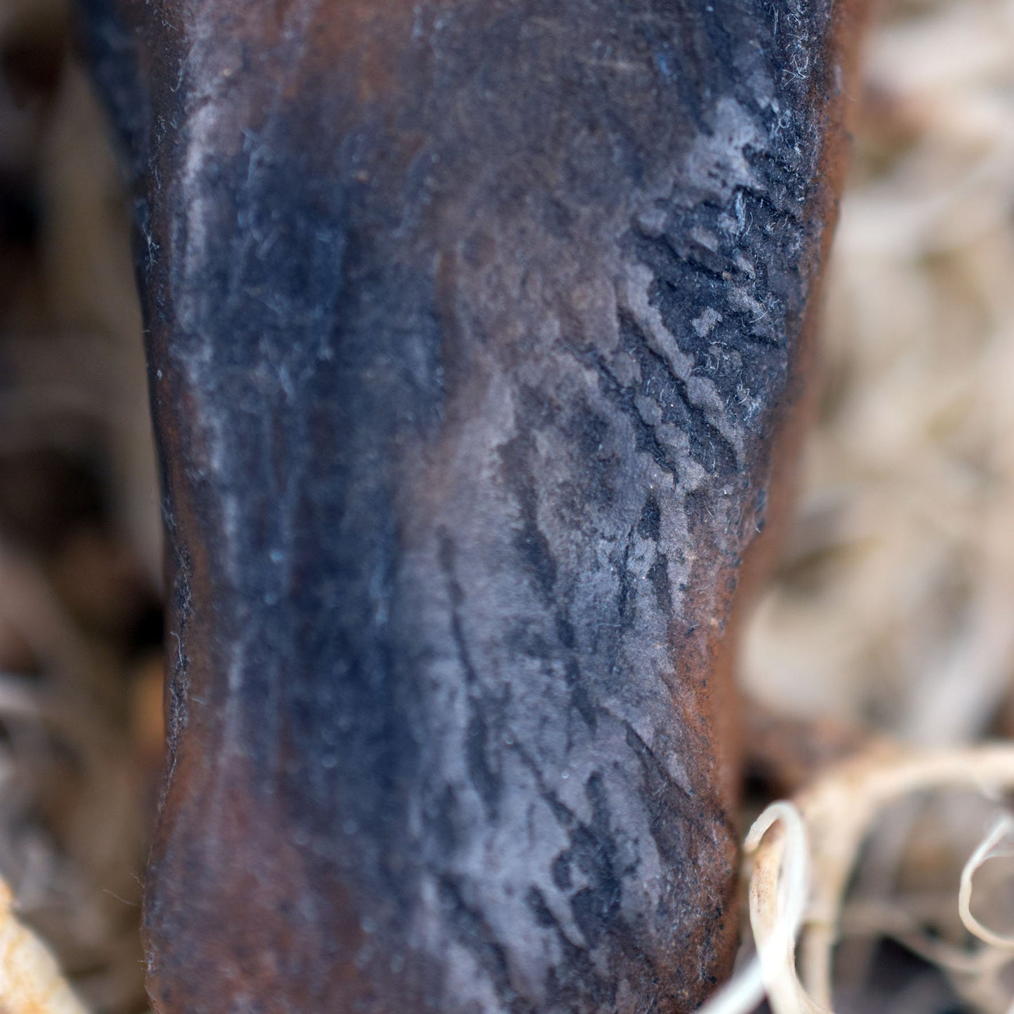 Handgefertigter Sleipnir Glücksbringer Amulett Talisman - Nordischer Schmuck aus traditionell gebranntem Ton mit Leder- oder Baumwollband