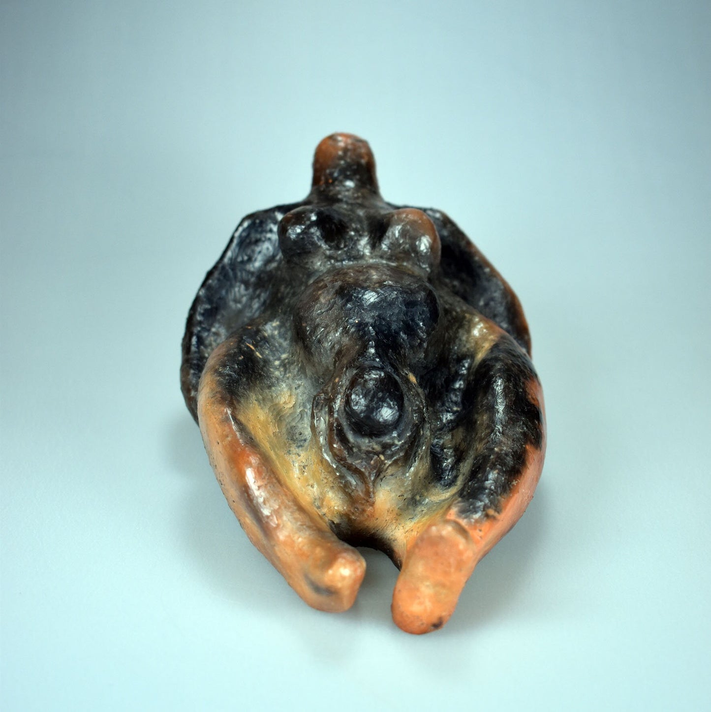 Handgefertigte Venus Statuette aus Ton - Traditionelle Kunst ideal als Geschenk bei Kinderwunsch, Schwangerschaft und Geburt