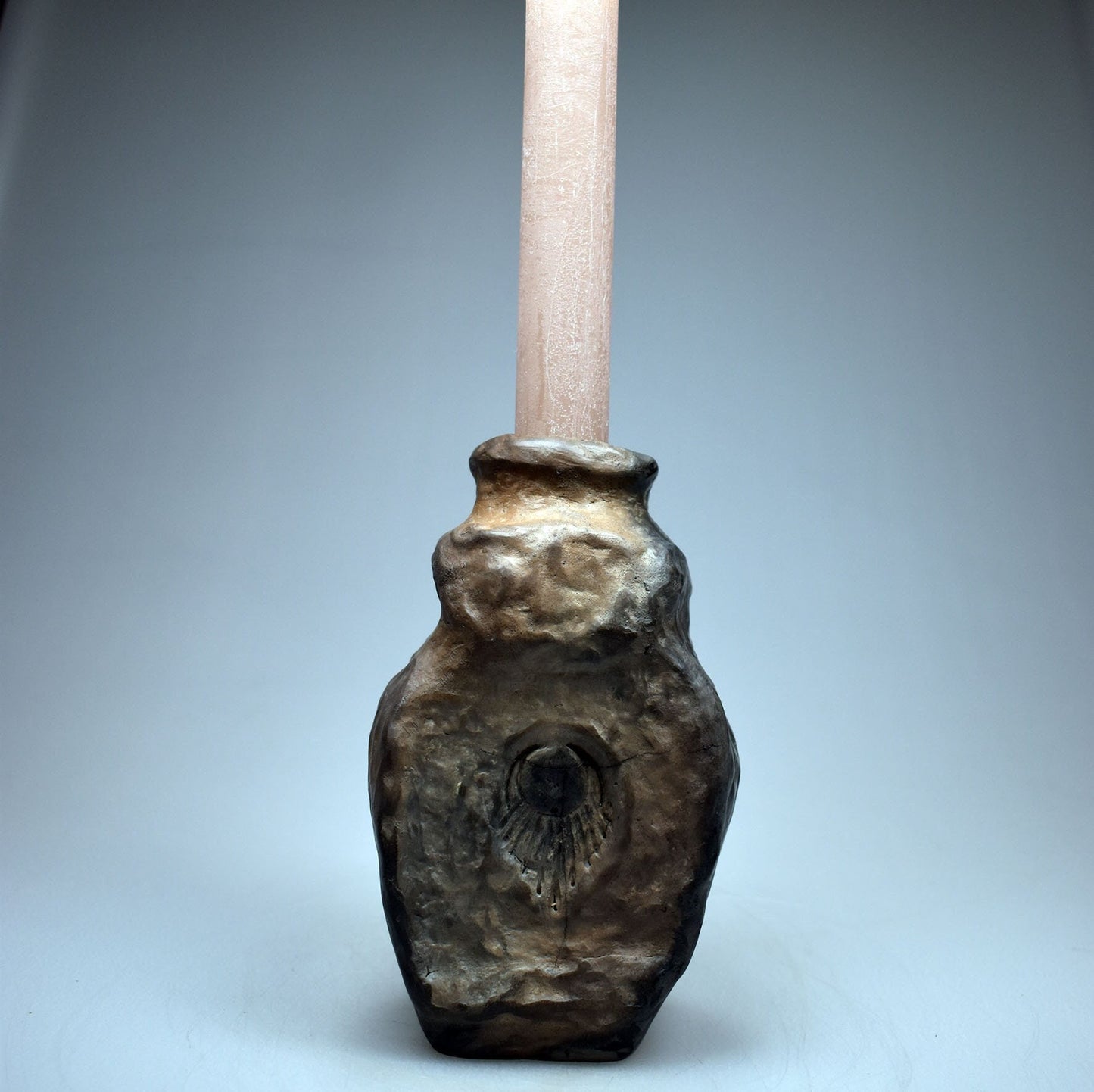 Spiritueller Kerzenständer - tolles Geschenk für Frauen, die ihre Weiblichkeit feiern - Rising Woman Symbol