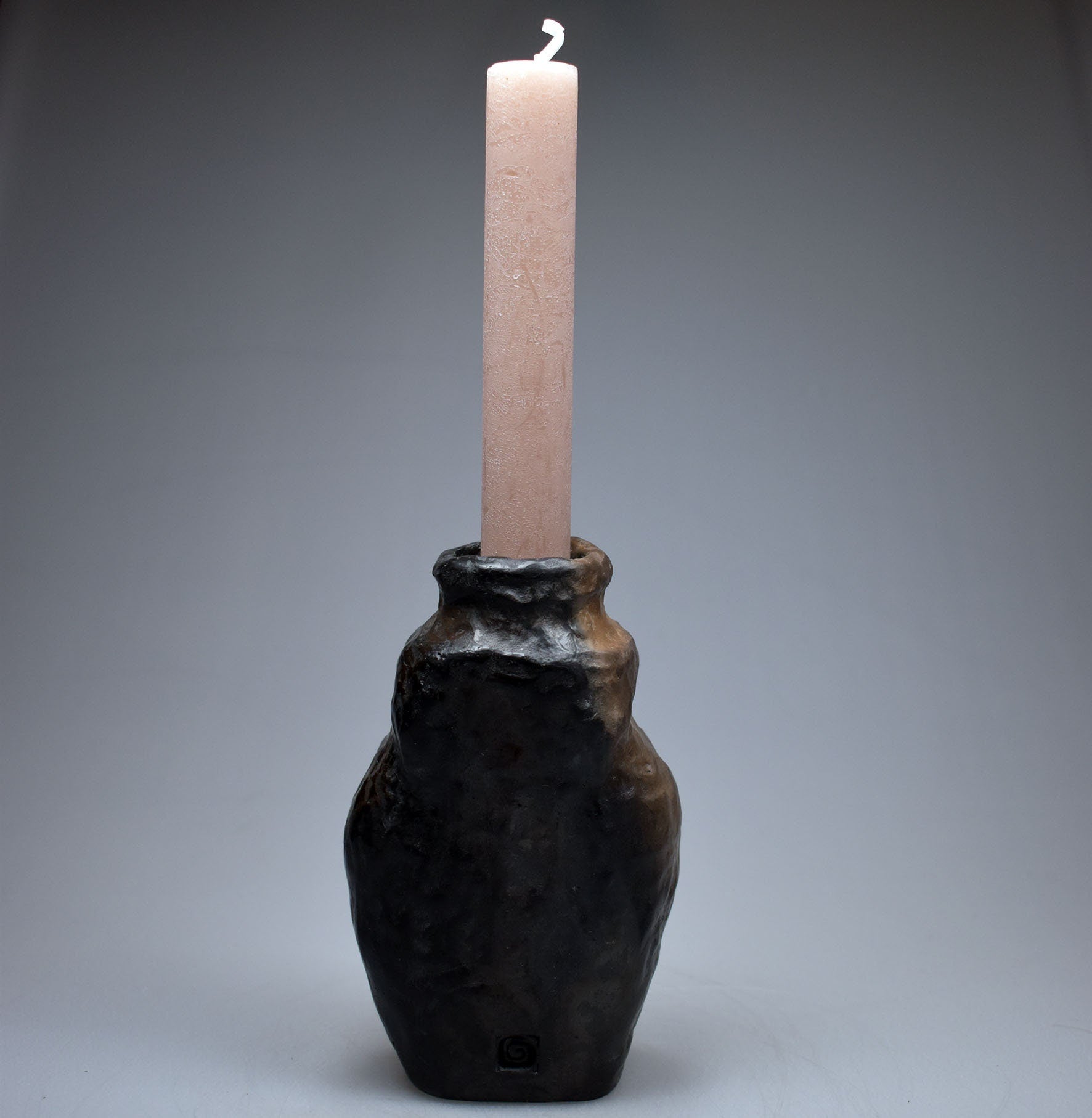 Spiritueller Kerzenständer - tolles Geschenk für Frauen, die ihre Weiblichkeit feiern - Rising Woman Symbol