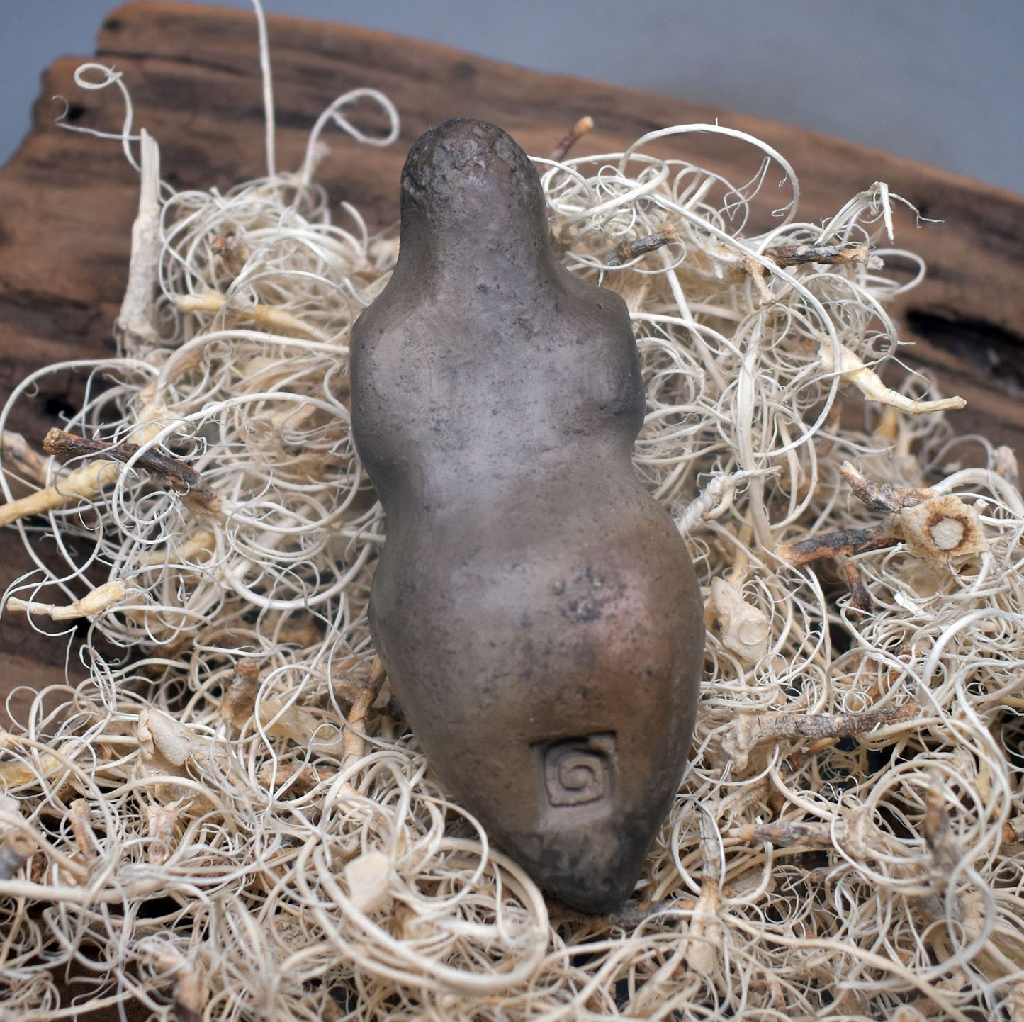 Deine persönliche Göttin für unterwegs - von Hand gefertigter Venus Figurine Goddess Glücksbringer aus Ton