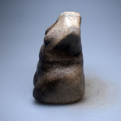 Einzigartiger Weiblicher Torso aus Ton - im Rauchbrand hergestellt - Feiere die Diversität und deine Rundungen!