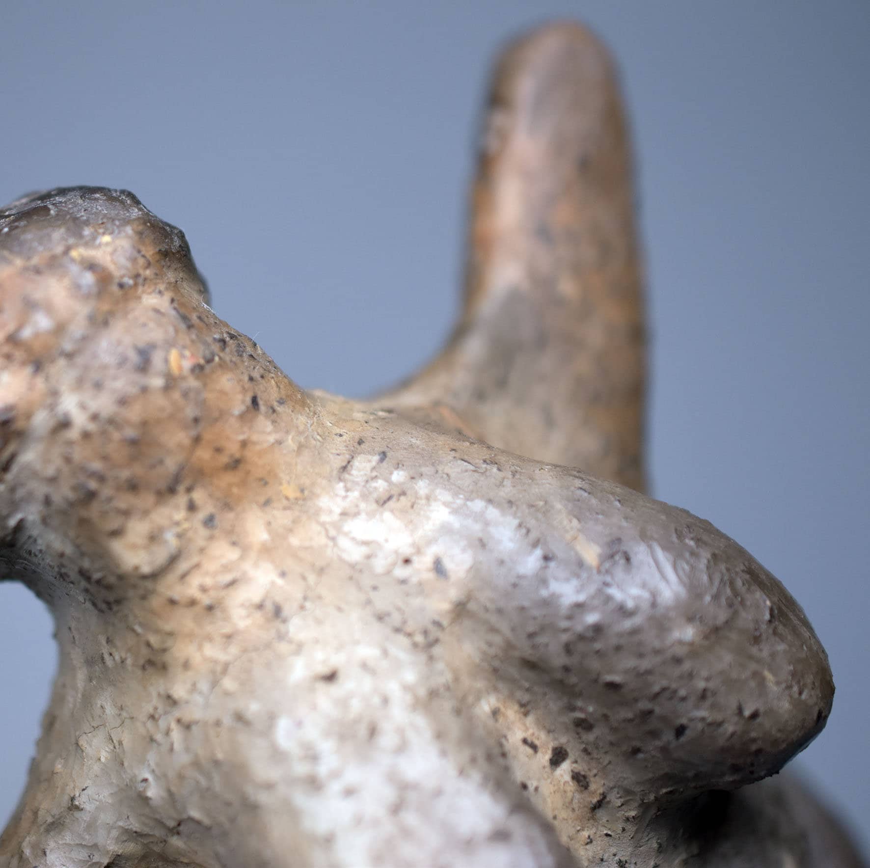 Handgeformte Ur-Venus aus Ton – Mystische Erdgöttin Statue – Archaisches Symbol für Schöpferkraft & Geborgenheit, spirituelles Unikat SKU253