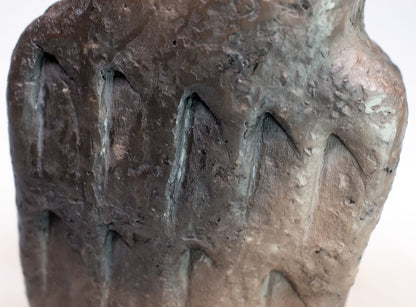 Handgefertigtes Eye Idol für individuelles Wohnambiente - Einzigartiges Tel Brak Replikat für deine spirituelle Dekoration