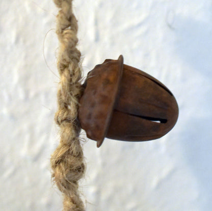 Einzigartige Rauchbrand Kunst: Handgemachte rustikale Fenster- oder Wanddeko mit Hirschgott Cernunnos Motiv