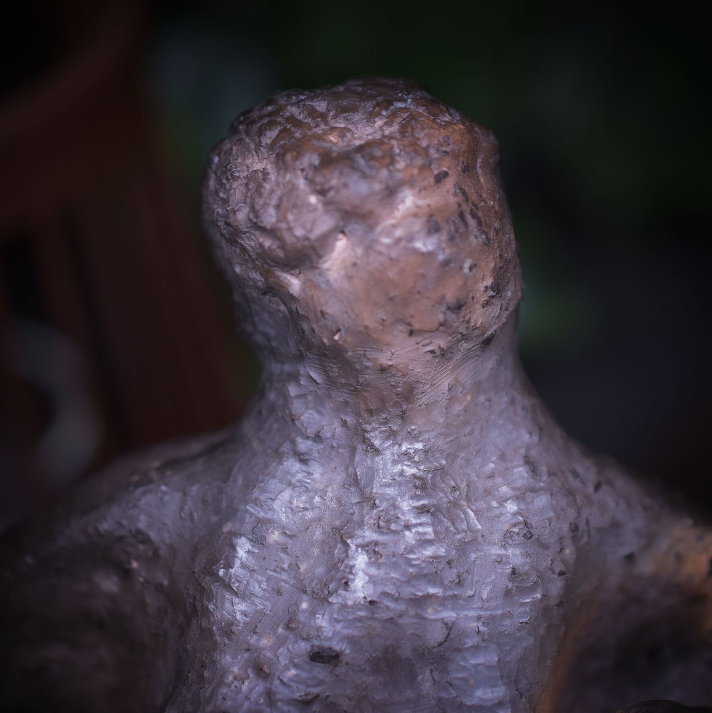 Venus von Willendorf neu gedacht - Handgefertigte Rauchbrand-Venus-Skulptur - Hommage an die Weiblichkeit -