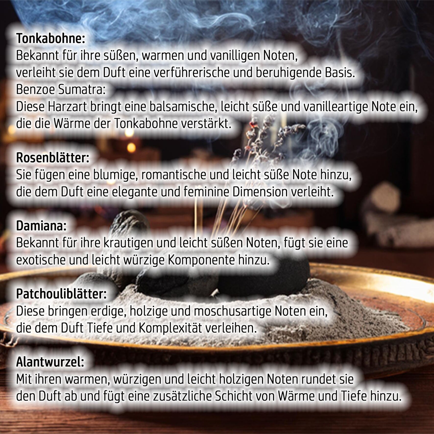 Goddess Embrace – Eine Räuchermischung, die dich in die Arme der Göttin nimmt - 30ml Glas mit Korken