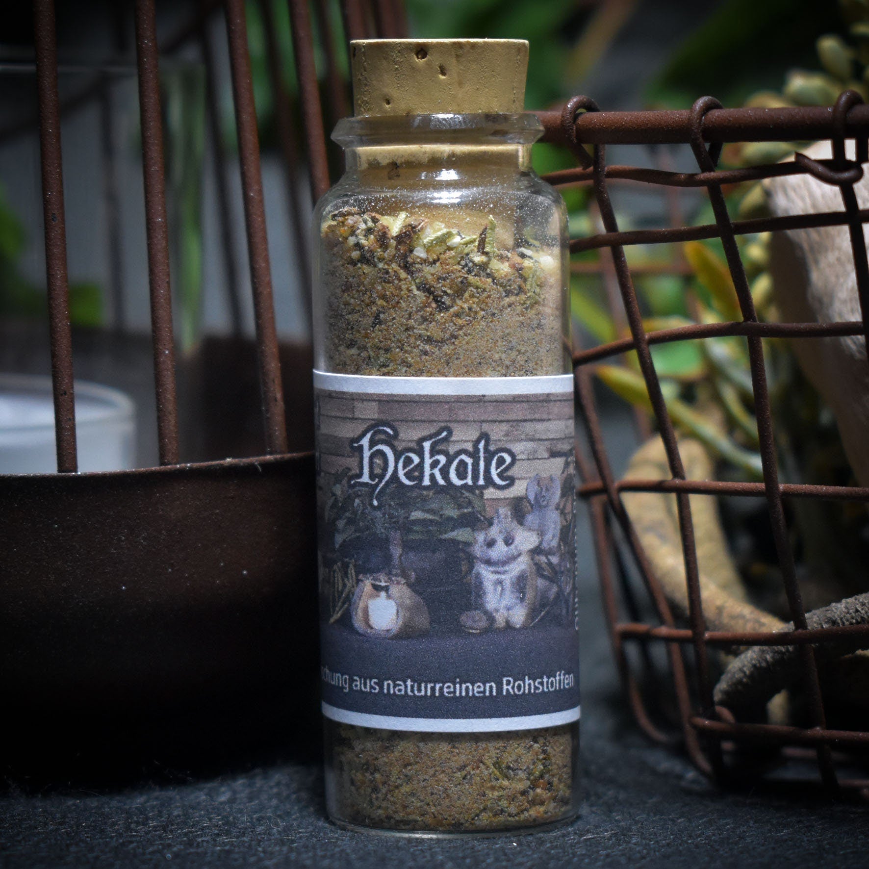 Hekate – Deine Räuchermischung für die Schwellen der Nacht - 30ml Glas mit Korken – Ideal für Rituale und Meditation