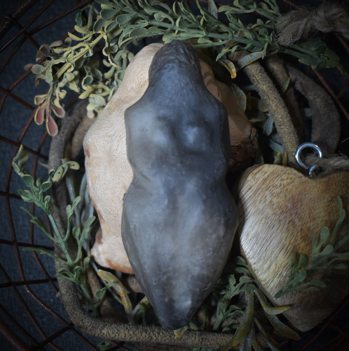 Deine persönliche Göttin für unterwegs - von Hand gefertigter Venus Figurine Goddess Glücksbringer aus Ton