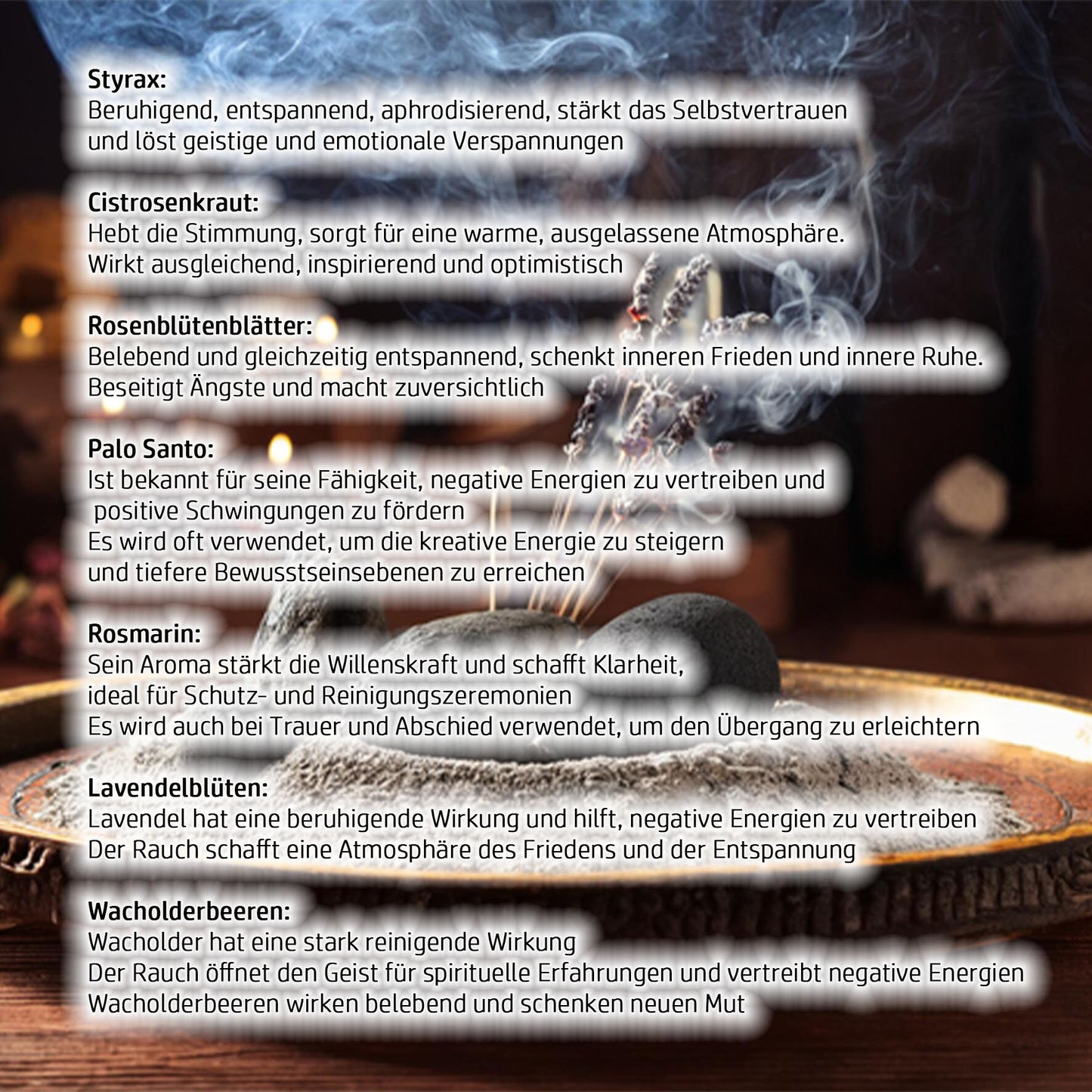 Dein „Beliebteste Räuchermischung“-Set – Vier Welten, eine Reise - 4x 30ml Glas mit Korken