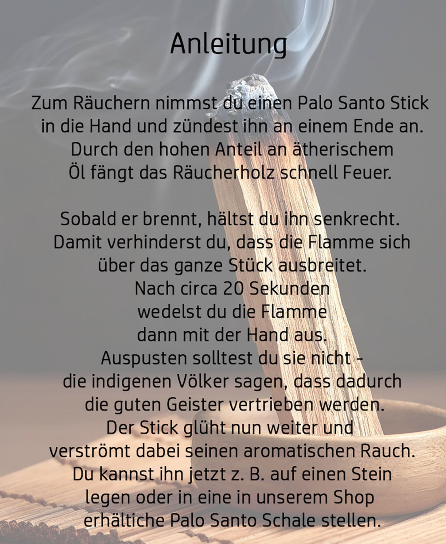 Palo Santo Räucherholz – 5 Sticks für dein natürliches Dufterlebnis - aus nachhaltiger Herkunft