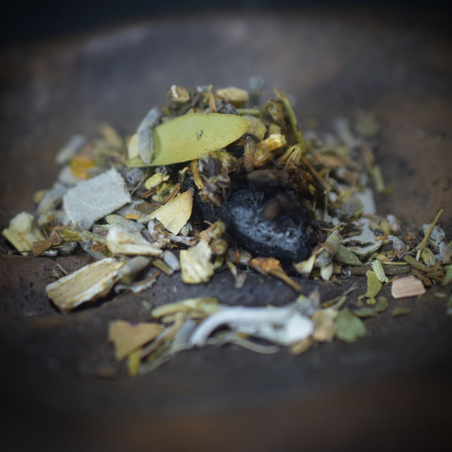 Wicca Blessing Räucherschale - Ritualbedarf - Traditionelle handgemachte Rauchbrand Kunst - perfekt für deine Räucherzeremonien