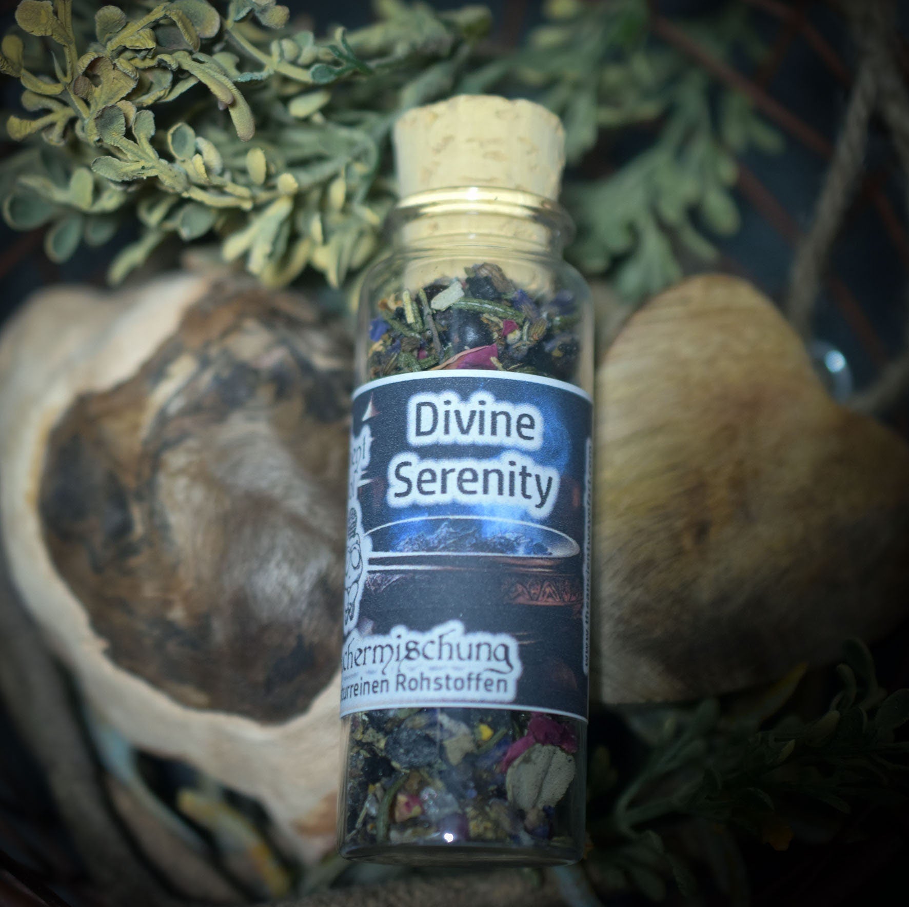 Dein „Beliebteste Räuchermischung“-Set – Vier Welten, eine Reise - 4x 30ml Glas mit Korken