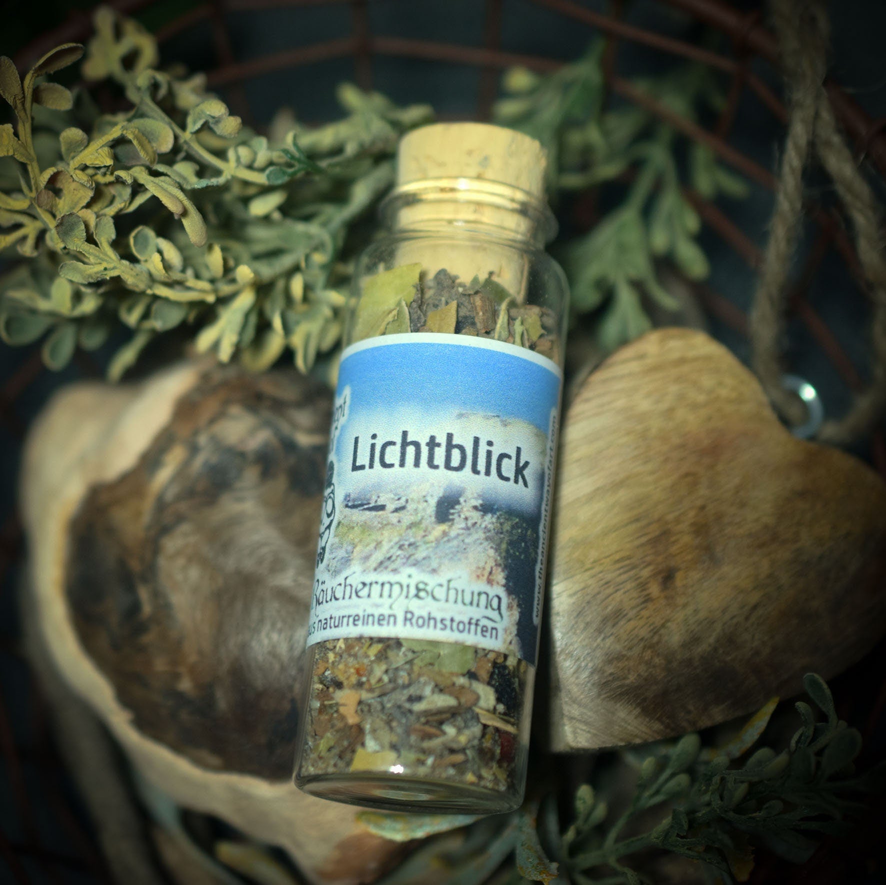 Dein „Beliebteste Räuchermischung“-Set – Vier Welten, eine Reise - 4x 30ml Glas mit Korken