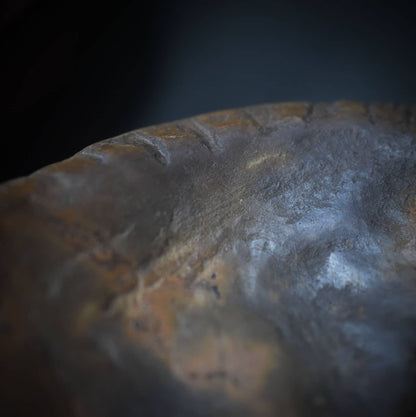 Handgefertigte Räucherschale aus traditionell gebranntem Ton – Ideal für Wicca Altar und rustikale Dekoration