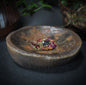 Handgefertigte Räucherschale aus traditionell gebranntem Ton – Ideal für Wicca Altar und rustikale Dekoration