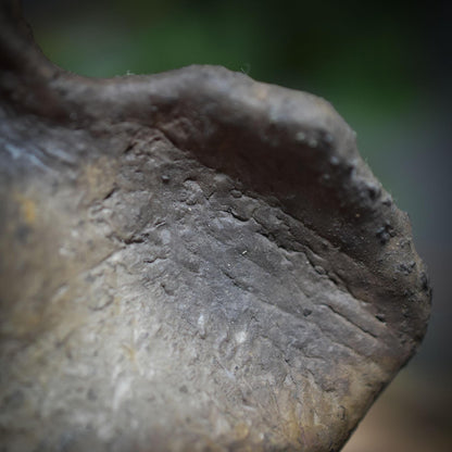 Handgefertigte Bienengöttin Keramik - Teelichthalter & Räucherstäbchenhalter - Traditionell Gebrannter Ton