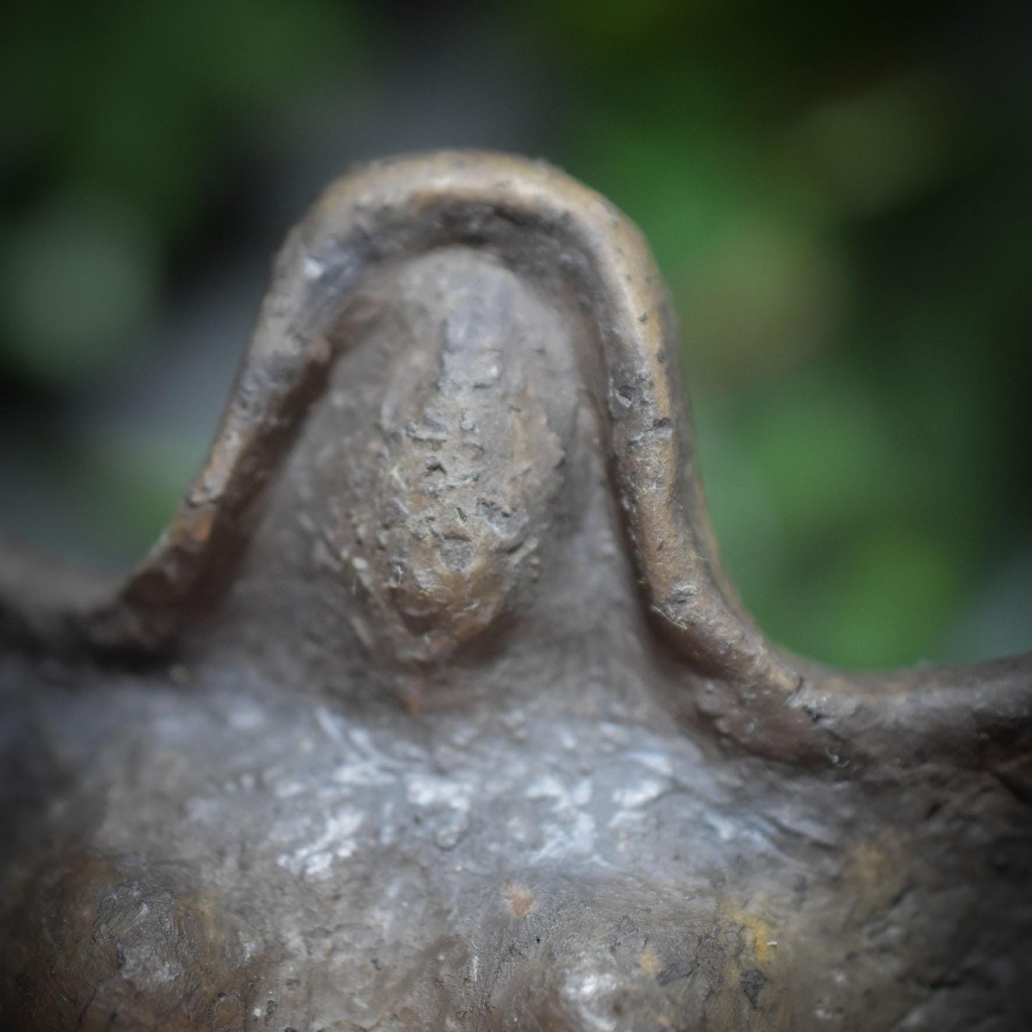 Handgefertigte Bienengöttin Keramik - Teelichthalter & Räucherstäbchenhalter - Traditionell Gebrannter Ton