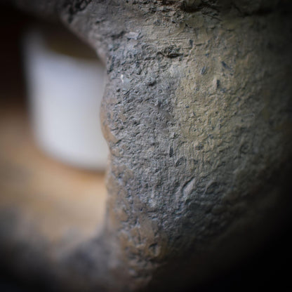 4-in-1 Objekt: Räucherstövchen, Räucherschale, Duftlampe und Teelichthalter - traditionelle Rauchbrandkunst