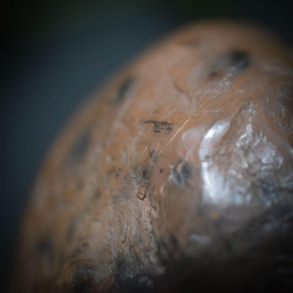 Handgefertigtes Osterei aus Ton mit Keramik-Inlay – Einzigartige, rustikale Osterdekoration Art.Nr.: FRO028