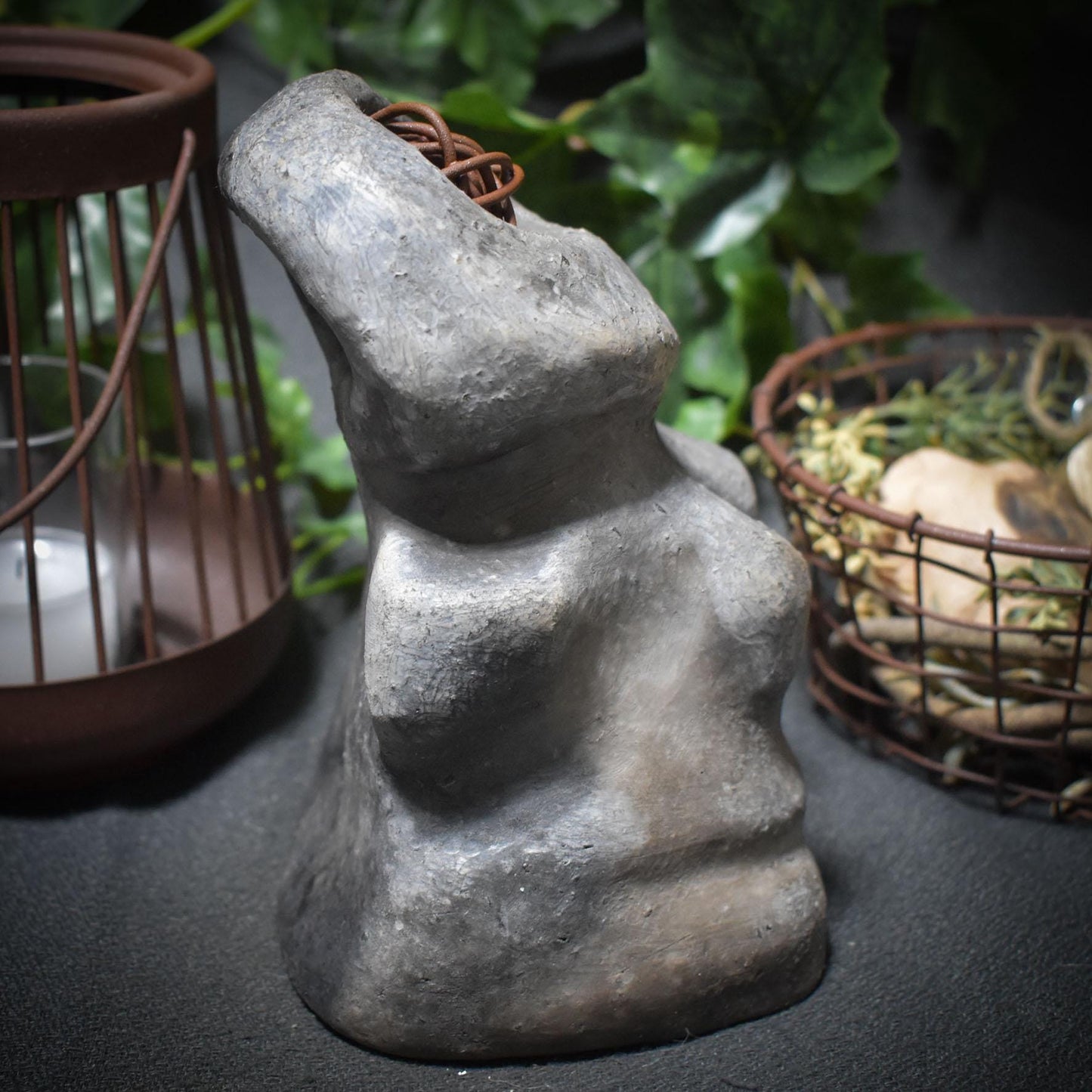 Handgefertigte Skulptur "Gedankenchaos" – Ausdruck der Verwirrung und Klarheit - Art.Nr.: SKU027