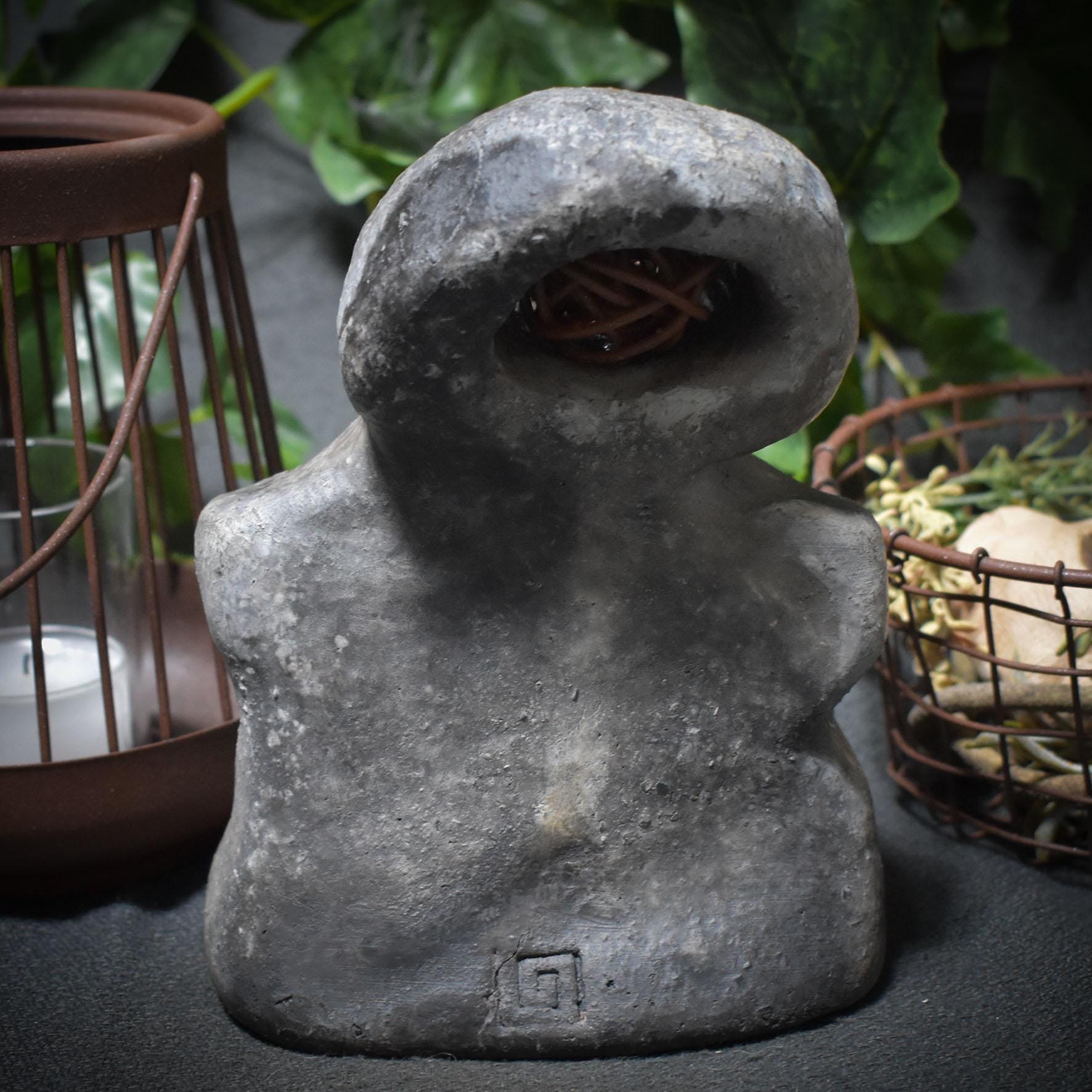 Handgefertigte Skulptur "Gedankenchaos" – Ausdruck der Verwirrung und Klarheit - Art.Nr.: SKU027