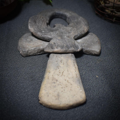 Ankh - Das Ägyptische Kreuz der Unsterblichkeit - handgefertigt in traditioneller Rauchbrandtechnik - Art.Nr.: SKU029