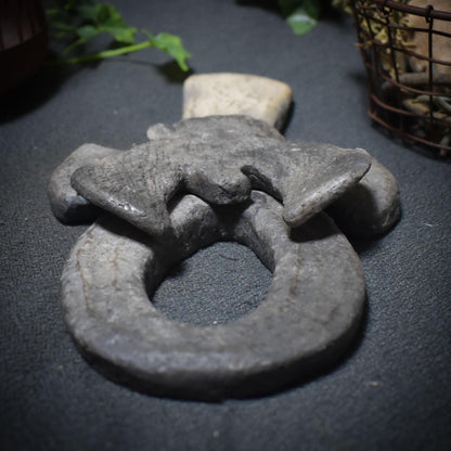 Ankh - Das Ägyptische Kreuz der Unsterblichkeit - handgefertigt in traditioneller Rauchbrandtechnik