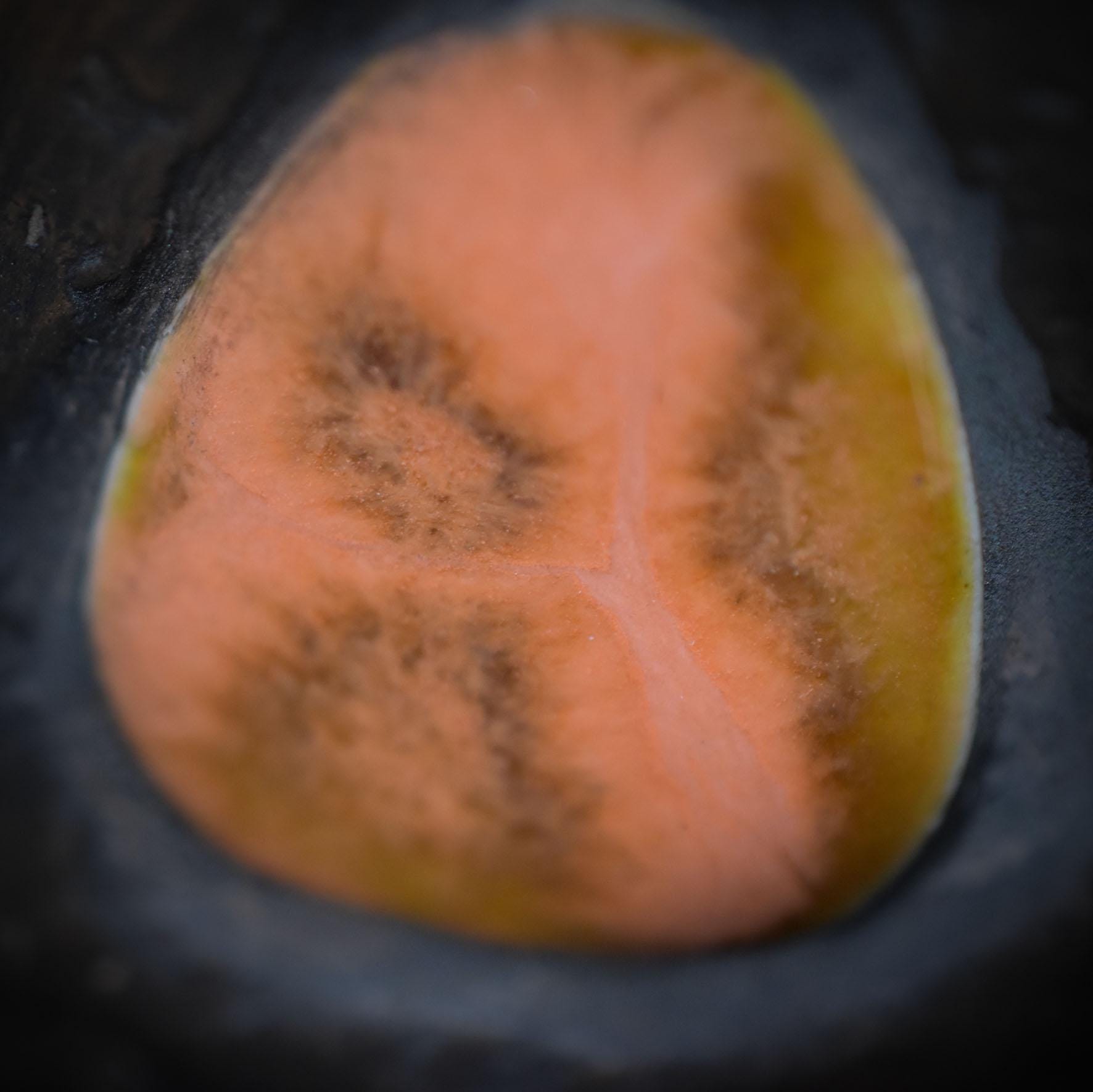 Handgefertigtes Osterei aus Ton mit Keramik-Inlay – Einzigartige, rustikale Osterdekoration Art.Nr.: FRO028