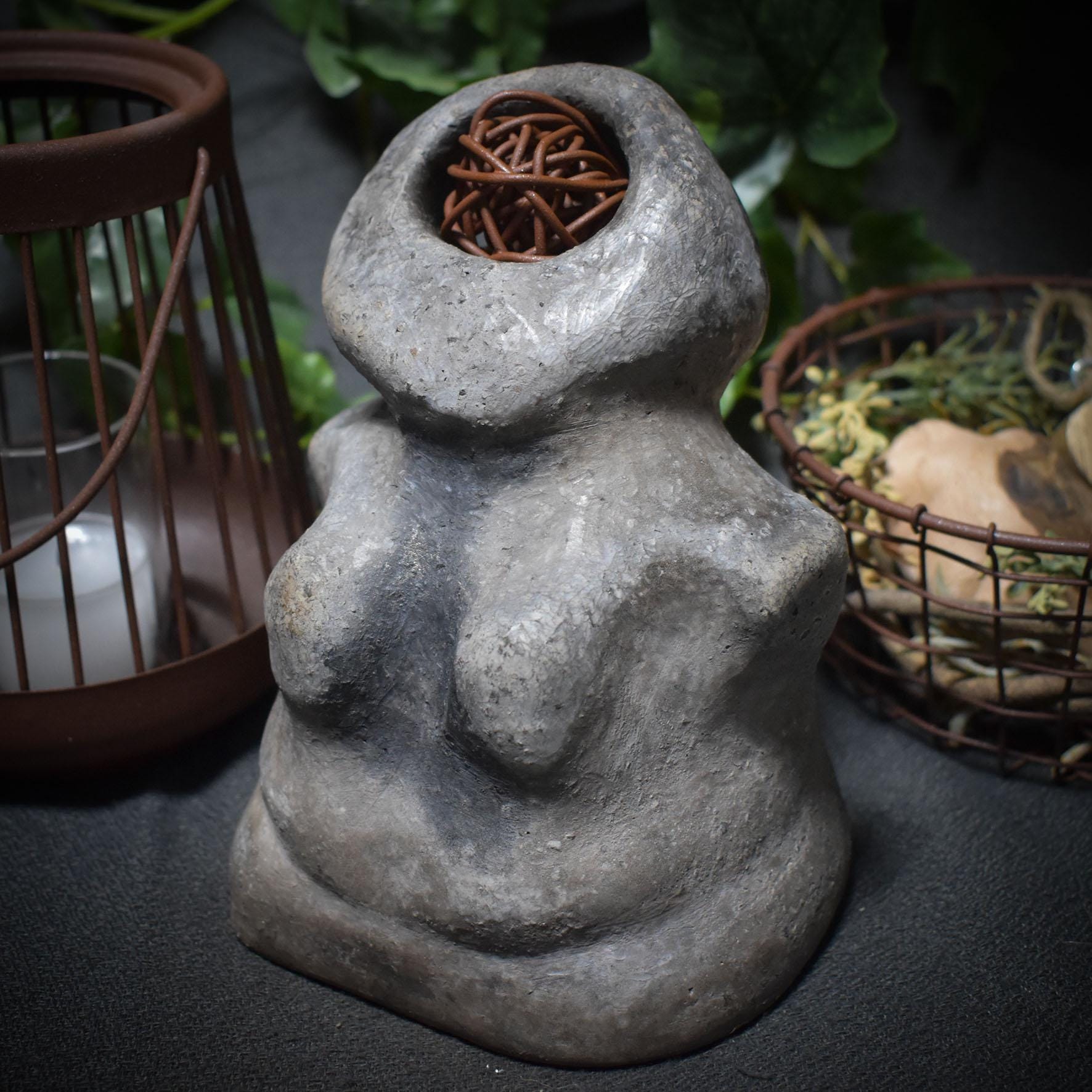 Handgefertigte Skulptur "Gedankenchaos" – Ausdruck der Verwirrung und Klarheit - Art.Nr.: SKU027