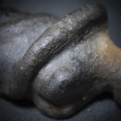 Skulptur ‚Sich nicht verbiegen‘ – Handgefertigte Rauchbrand-Kunst für innere Stärke & Selbstachtung - Art.Nr.: SKU031