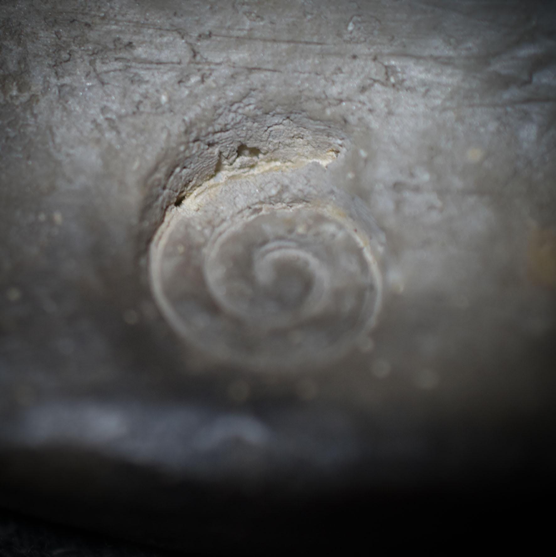 Portal ins Licht - Handgefertigter Rauchbrand-Teelichthalter mit Bergkristallen - Art.Nr.: TKH004