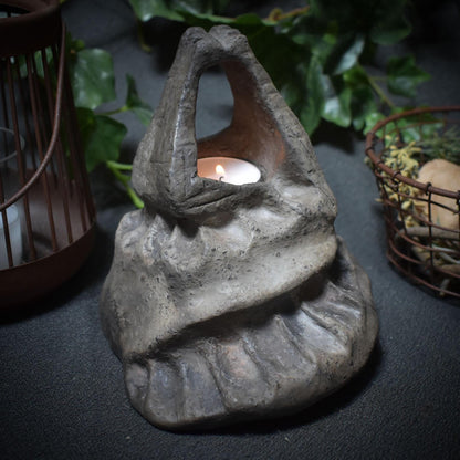 Kunstobjekt „Tor ins Licht“ – Spiritueller Teelichthalter mit der Magie Avalons