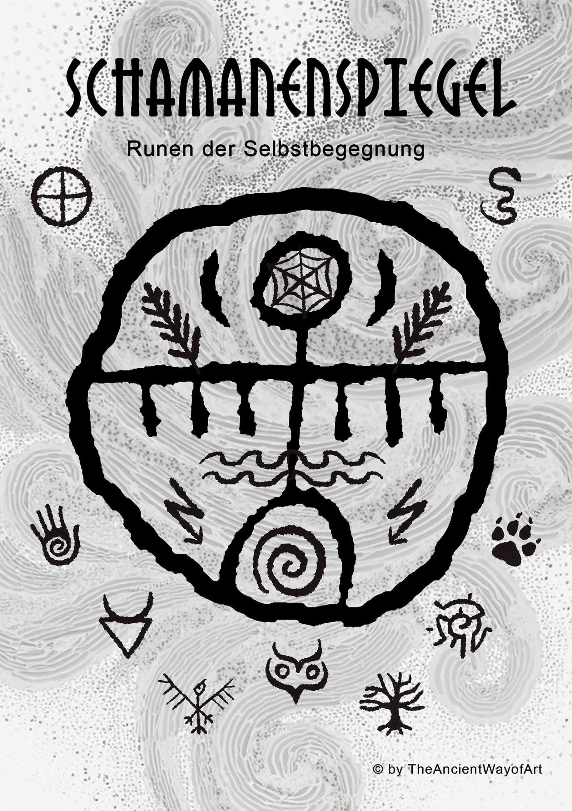 Rauchbrand-Runen – Handgefertigtes Orakel-Set - Selbstbegegnung -| Guidebook in Deutsch, Englisch oder Französisch