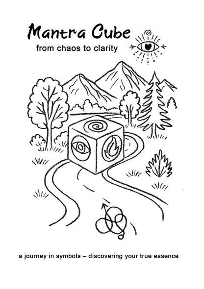 Mantra Cube – Werkzeug für Achtsamkeit, Selbsterkenntnis & spirituelle Reflexion - Art.Nr.: MCU001