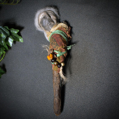 Deine Spirit Doll „Greisin mit Baby“ – Ein kraftvolles Symbol für Weisheit und Neubeginn - Art.Nr.: SDO004