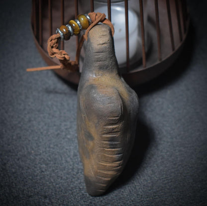 Venus-Handrassel – Schamanisches Klangwerkzeug - kraftvolles Ritualtool - Art.Nr.: SRA026