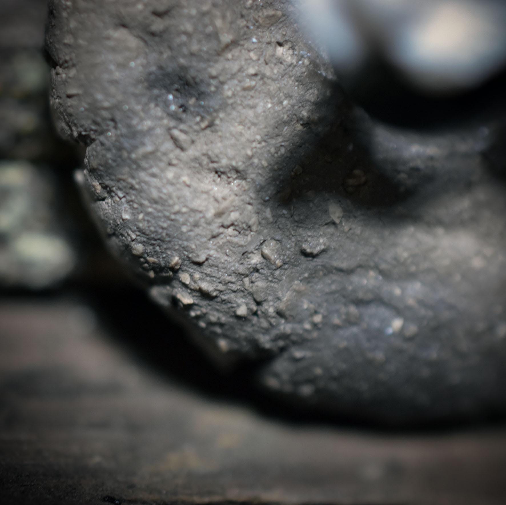 Spezialkollektion - Schamanisches Amulett mit Wirbelknochen auf Donut aus Ton – Dein natürlicher Kraftanhänger - Art.Nr.: AMU032