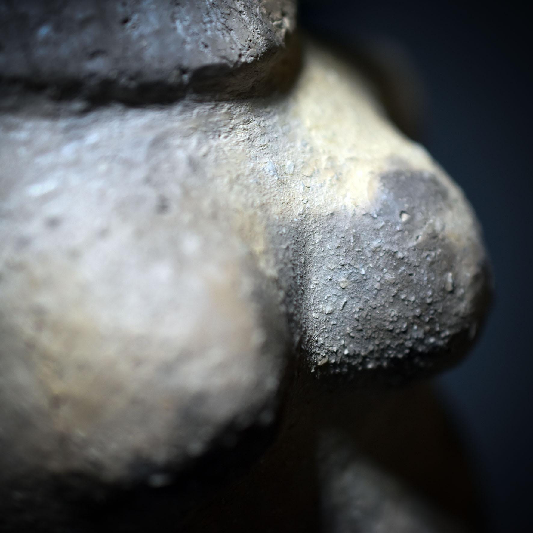 Pilzfrau im Pfifferlingsgewand – Waldwesen aus Rauch und Erde - traditionelle Rauchbrandkunst