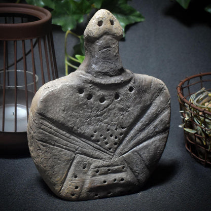 Idol Kültepe – Skulptur inspiriert durch Artefakt - 3. Jahrtausend vor Chr. - primitive Kunst